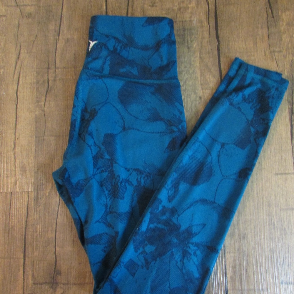 Floral High-Waisted Workout Leggings